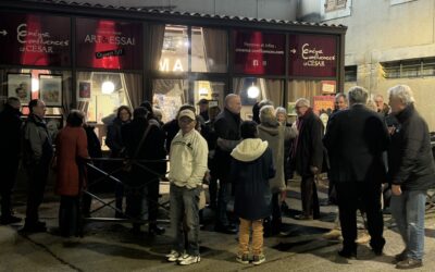 Retour en images sur la projection-débat du documentaire (Utopie Zéro Chômeur)  au Cinéma le Cesar